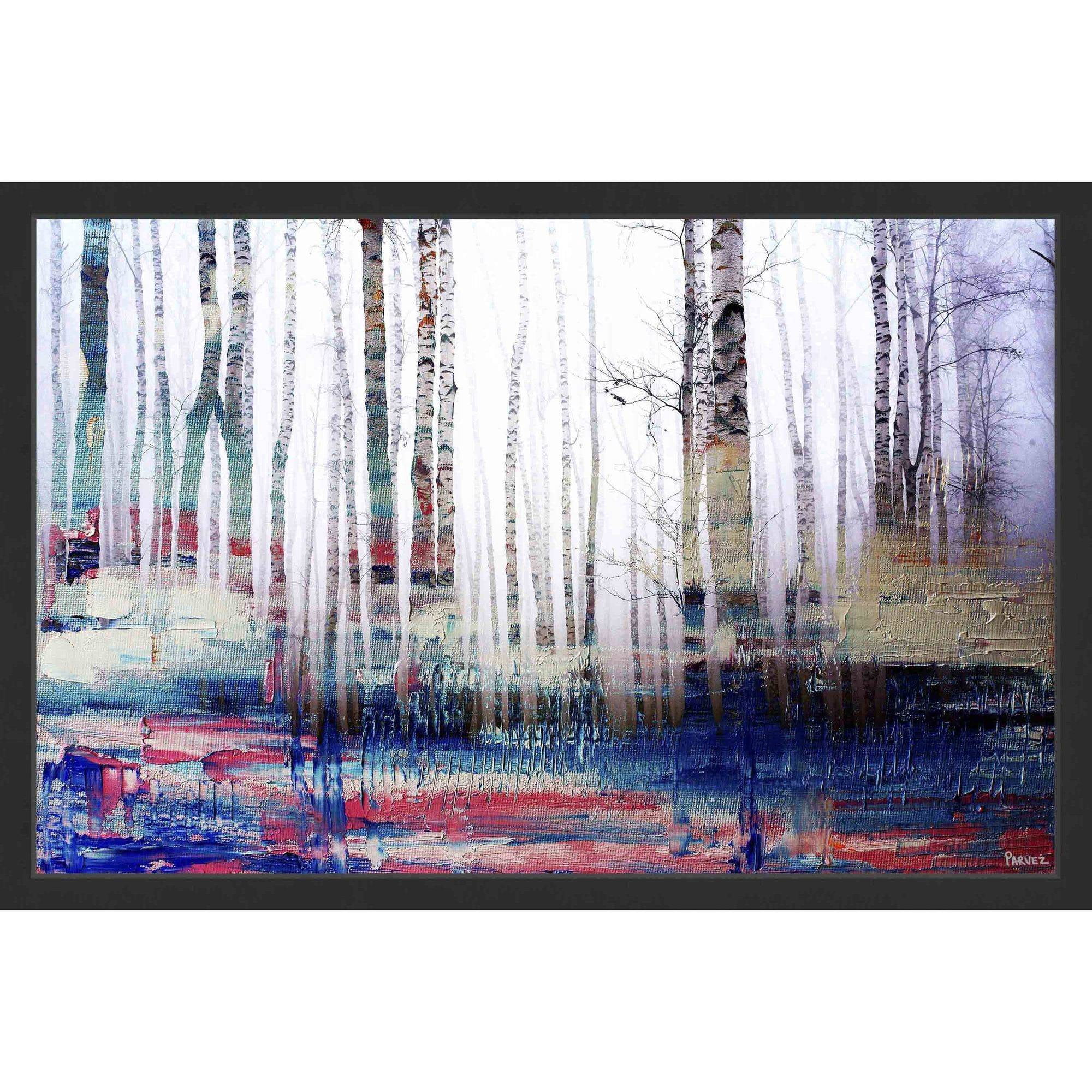 "Shaded Colors" Framed Painting Print
