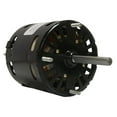 thumbnail image 1 of Shaded Pole Motor D1101 - 115V 1500 RPM 1.9A CCW - 3.3 Inch Diameter Sleeve Bearing Motor - 1/20 HP, 2-1/4 Inch Shaft, Low Temp Oil, 1 of 2
