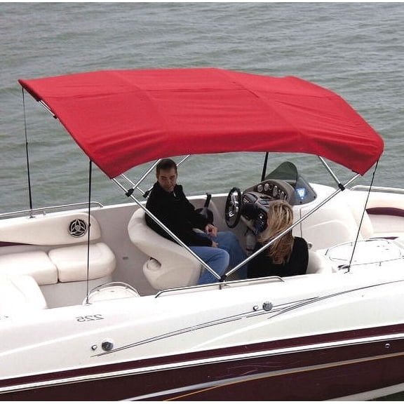Shademate OV80214AE Acrylic Bimini Top and Boot Only - Jocky Red