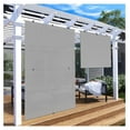 Shades Roll Up Outdoor 7'Wx8'H Foldable Shade Blinds Exterior Block Sun