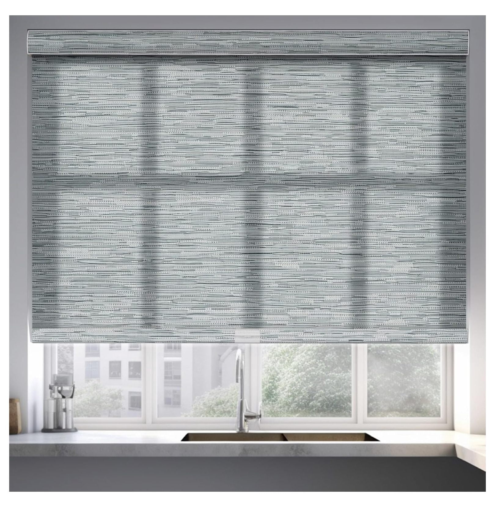 Save Shade Shades for Windows Light Filtering Blinds with Cassette Valance ...