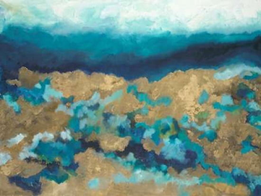 Shades of Blue Canvas Art - Hutton (22 x 28)
