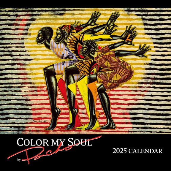 Shades of Color, Color my Soul 2025 Wall Calendar