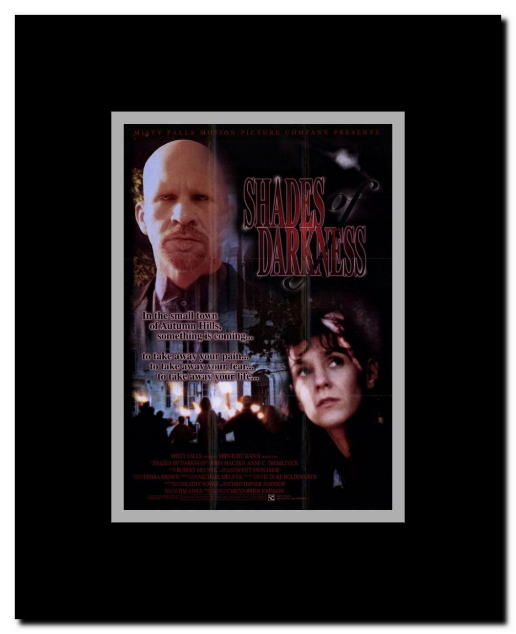 Shades of Darkness Framed Movie Poster