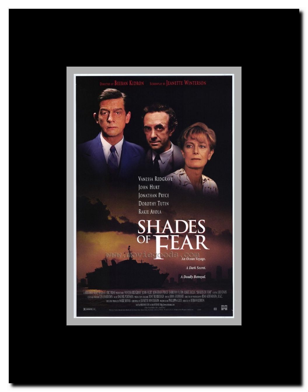 Shades of Fear Framed Movie Poster