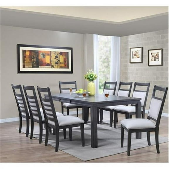 Shades of Gray 9 Piece Dining Set
