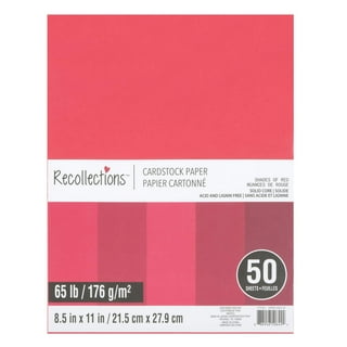  Hamilco Colored Cardstock Paper 11 x 17 Fuchsia Pink Color  Card Stock Paper 50 Pack : Everything Else