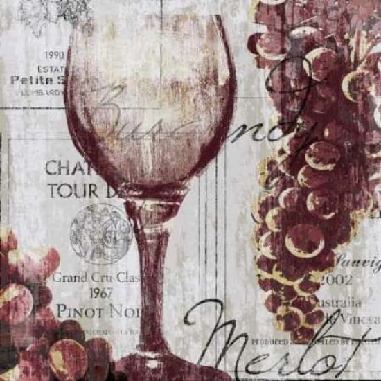 Shades of Red I Canvas Art - Tandi Venter (24 x 24)
