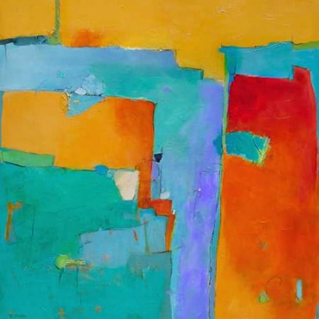 Shades of a City Canvas Art - Dorothy Gaziano (24 x 24)