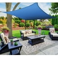 thumbnail image 1 of Shadesheet by Boen Sun Shade Sail Canopy, Square, Blue,18' x 18', 1 of 4