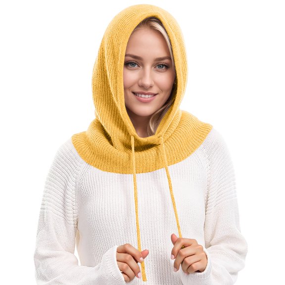 Shadoumai 3-in-1 Winter Balaclava, 2025 New Knitted Hat, Multifunctional Scarf Hat for Outdoor Sports, Cozy Ski Mask for Women