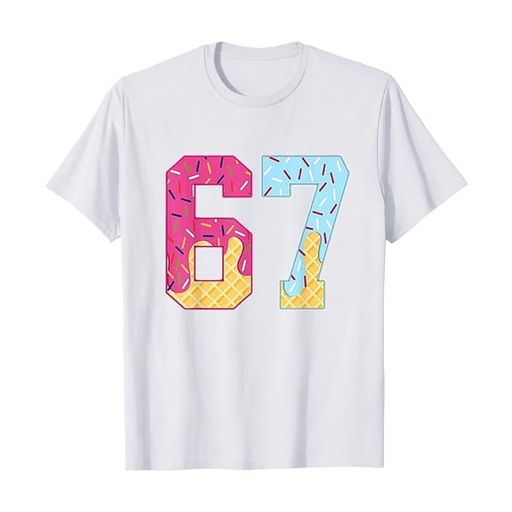 Shadoumai 67 Christmas Funny 6 7 Meme Six Seven Xmas Boys Kids Youth T-Shirt