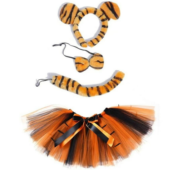 Shadoumai Adorable Baby Girl Tutu Skirt Set with Polka Dot Bowknot Headband for Toddler Dress Up and Party