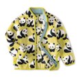 thumbnail image 1 of Shadoumai Autumn And Winter Baby Fleece Jackets With Cartoon Check Prints And Cute Fleece Jackets For Boys And Girls 1 12, 1 of 7