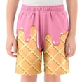 thumbnail image 1 of Shadoumai Baby Boys Shorts Cartoon Print Elastic Waist Cotton Boys Short Pants Comfortable Soccer Shorts Boys Summer Clothes, 1 of 4