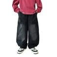 thumbnail image 1 of Shadoumai Boys Jeans For Kids Comfortable Stretch Denim Pants Casual Loose Fit Trousers For Boys Durable Soft Fabric School Wear Everyday Outfits, 1 of 8