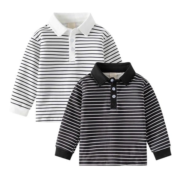 Shadoumai Boys Polo Shirts Size 6 Button Closure Gradient Shirt Short Sleeve Pocket Shirts Comfortable & Soft Trendy Tops Summer Collared Shirts for Boys