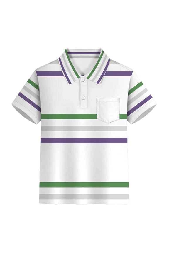 Boys Shirts Size 7 Crew Neck Short Sleeve Cute Preppy Shirt Toddler Clothes for Boys