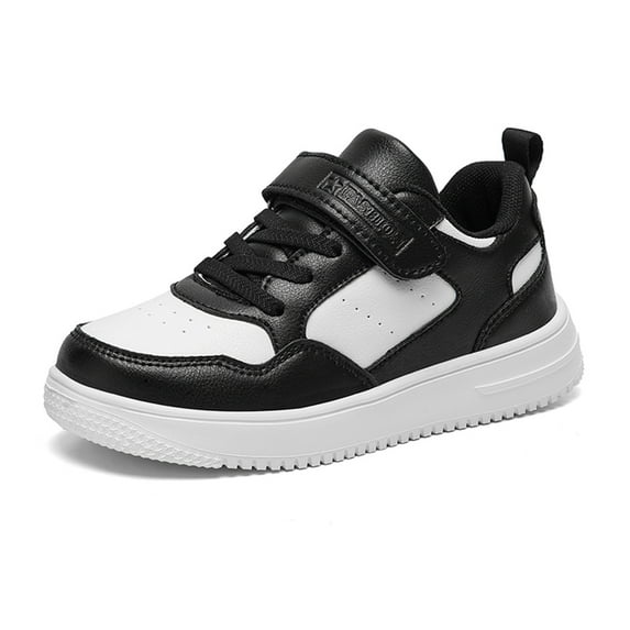 Shadoumai Boys Sneakers Children's Trainers Sports Shoes For Running Indoor Outdoor Lightweight Comfortable Durable Non- Breathable School Active Wear