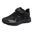 thumbnail image 1 of Shadoumai Boys Sneakers Lightweight Breathable Mesh Sports Shoes For Kids Outdoor Activities Hiking Walking Non Comfortable Daily Wear Age 5 12, 1 of 7