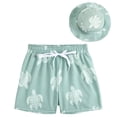 thumbnail image 1 of Shadoumai Boys Swimming Trunks Size 12-14 3d Funny Print High Stretch Short Pants Fashion Summer Beach Pool Swimming Shorts Swimwear for Boys Swimwear Swimming Shorts Bathing Suit, 1 of 6