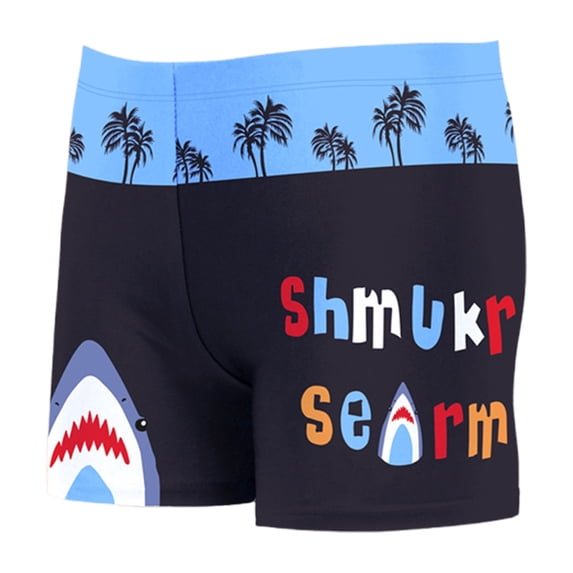 Shadoumai Boys Swimming Trunks Size 5 Cartoon Dinosaur Comfortable Shorts Stretch Little Boys Bathing Suit Swimsuit Toddler Boy Swimwear 1 Piece Zipper Bathing Suit