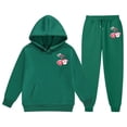 thumbnail image 1 of Shadoumai Child Toddler Boys Girls Long Sleeve Solid Warm Hoodie Pullover Tops Pants Kids Outfits Sweat Suit, 1 of 4