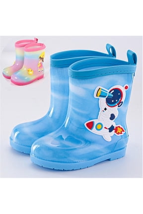 Children's Rain Shoes Galoshes Cartoon Boys And Girls Baby Rain Boots Water Shoes