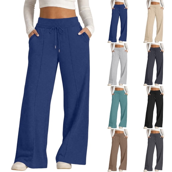 Shadoumai Children's Solid Color Sporty Casual Pants Flexible Non-restrictive Jogger Bottoms Sporty Casual Pants for Kids Girls Boys,Girl Uniform Pants 160/13y