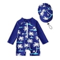 thumbnail image 1 of Shadoumai Children's Swimsuits For Boys Small Medium And Large Babies Cartoon Swimming Trunks Student Hot Swimming For Children 2 To 13, 1 of 8