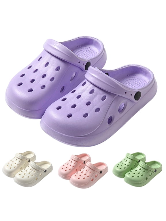 Classic Clogs for Women Non Closed Toe Breathable Lightweight Clog Sandals Summer Walking Garden Beach Outdoor Shoes