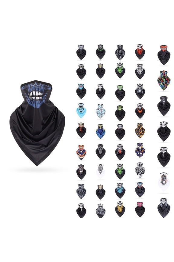 Cooling Neck Gaiter Bandana for Outdoor Activities Breathable Quick-Drying Sun Protection Motorcycle Riding Scarf