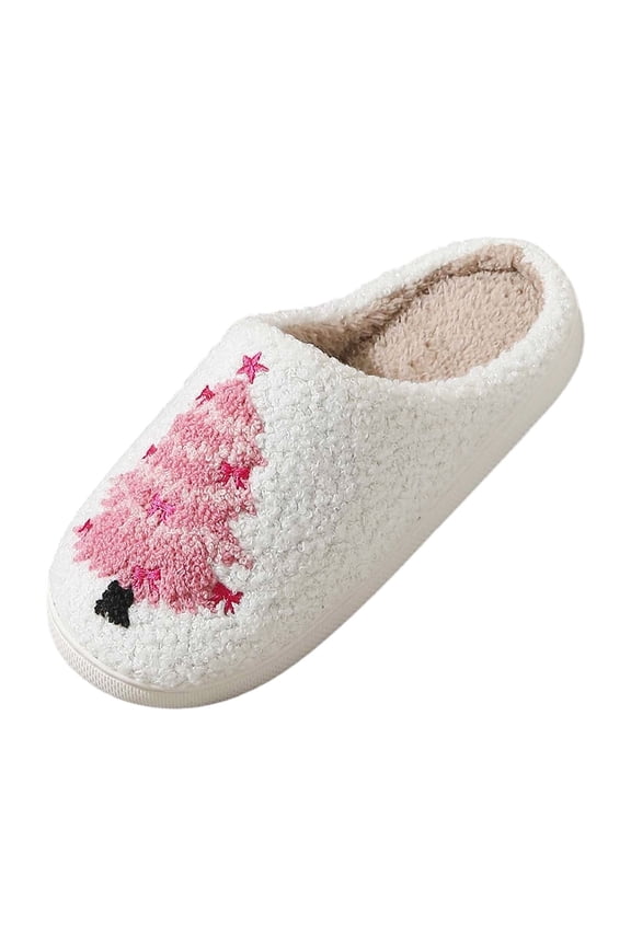 Slippers for Women,Cozy Couple Matching Slippers for Autumn Winter Warm Durable Indoor Footwear With Sole