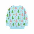 thumbnail image 1 of Shadoumai Crew Neck Sweatshits For Boys Cartoon Car Print Sweatshirt Long Sleeve Kids Pullover With Lined Wam Casual Sports Top For Ages 2-8, 1 of 6