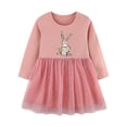 thumbnail image 1 of Shadoumai Easter Dresses for Girls Size 8 Easter's Day Bunny Flutter Sleeve Party Dance Skirt Baby Girls' Clothing Sets, 1 of 8