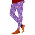 thumbnail image 1 of Shadoumai Easter High-Waisted Yoga Pants for Women Cute Rabbit Leggings Long Leggings for Sport Running, 1 of 4