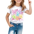 thumbnail image 1 of Shadoumai Easter Holiday Graphic Tees For Kids Festival Family Party Outfits With Prints, 1 of 4