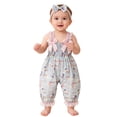 thumbnail image 1 of Shadoumai Easter Outfits for Toddler Girls 2t Cartoon Rabbit Easter Day Cute T Shirt Tops and Plaid Shorts Cute Summer 2 Pieces Short Sets, 1 of 7