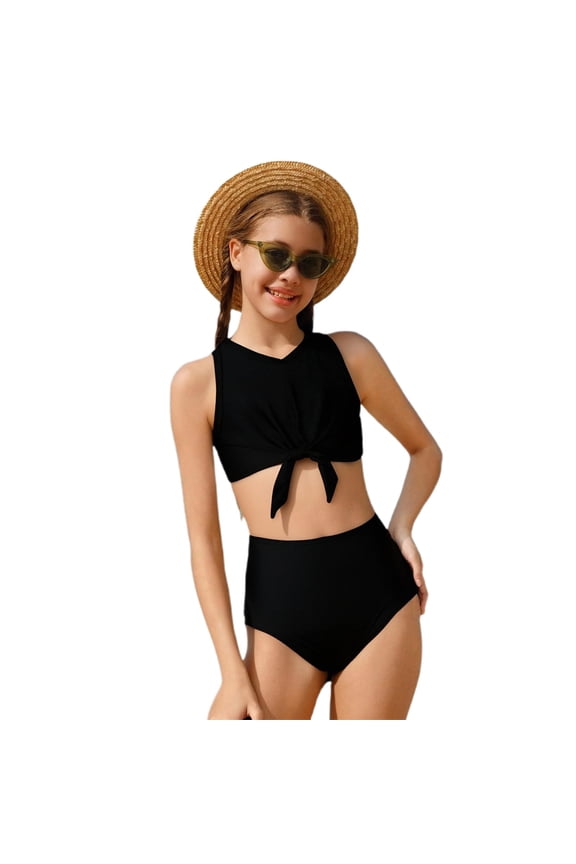 Fashionable Two Piece Bikini Swimsuit For Girls Youth Teen Beach Sport Swimming Outfit,Mermaid Tail Swimsuit for Girls