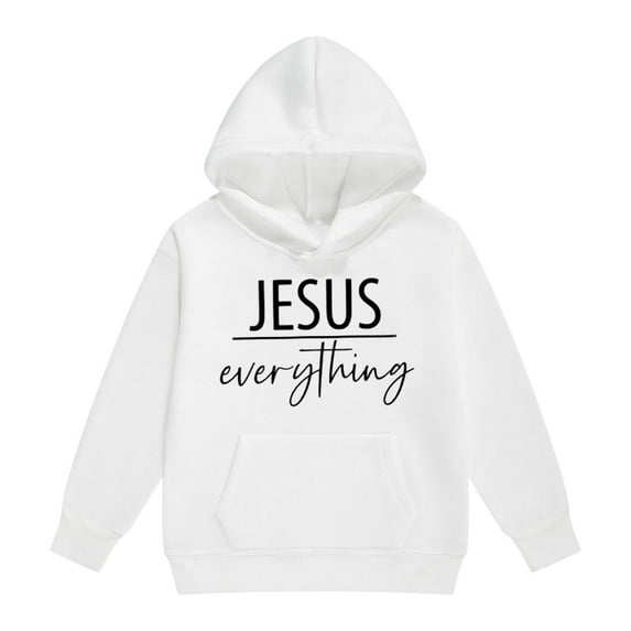 Shadoumai First Day Of School Clothes For Teen Girls Hoodies & Sweatshirts For Kids Soft Comfortable Long Sleeve Pocket Hoodie Jacket With Letter Print Toddler To Big Kids Outerwear