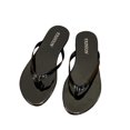 thumbnail image 1 of Shadoumai Flip Flops for Women Rubber Non- Cushion Foam Thong Sandals - Beach Bathroom Shower Indoor Outdoor Shoes, 1 of 5