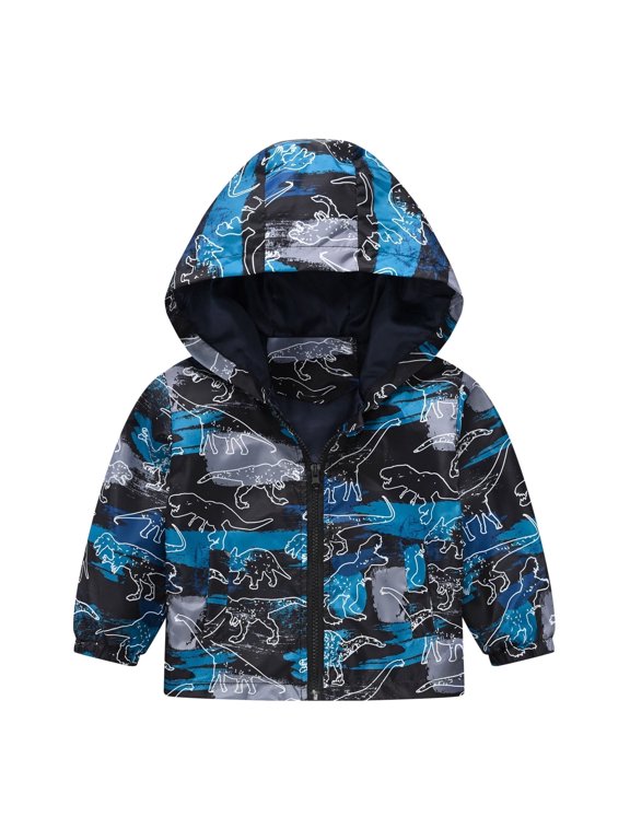 Girls Coat Jacket Windproof Hooded Leopard Print Zipper Outwear Toddler Kids Outerwear For Daily Casual Wear Girls Back To School Clothes