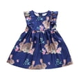 thumbnail image 1 of Shadoumai Girls Easter Dresses Size 18 Easter's Day Rabbit Tops Egg Sleeveless Flutter Sleeve Party Dance Skirt Sundress Summer Dresses for Girl, 1 of 9