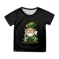 thumbnail image 1 of Shadoumai Girls Heart St Patricks Day Shamrock Irish Toddler Baby T-Shirt, 1 of 4