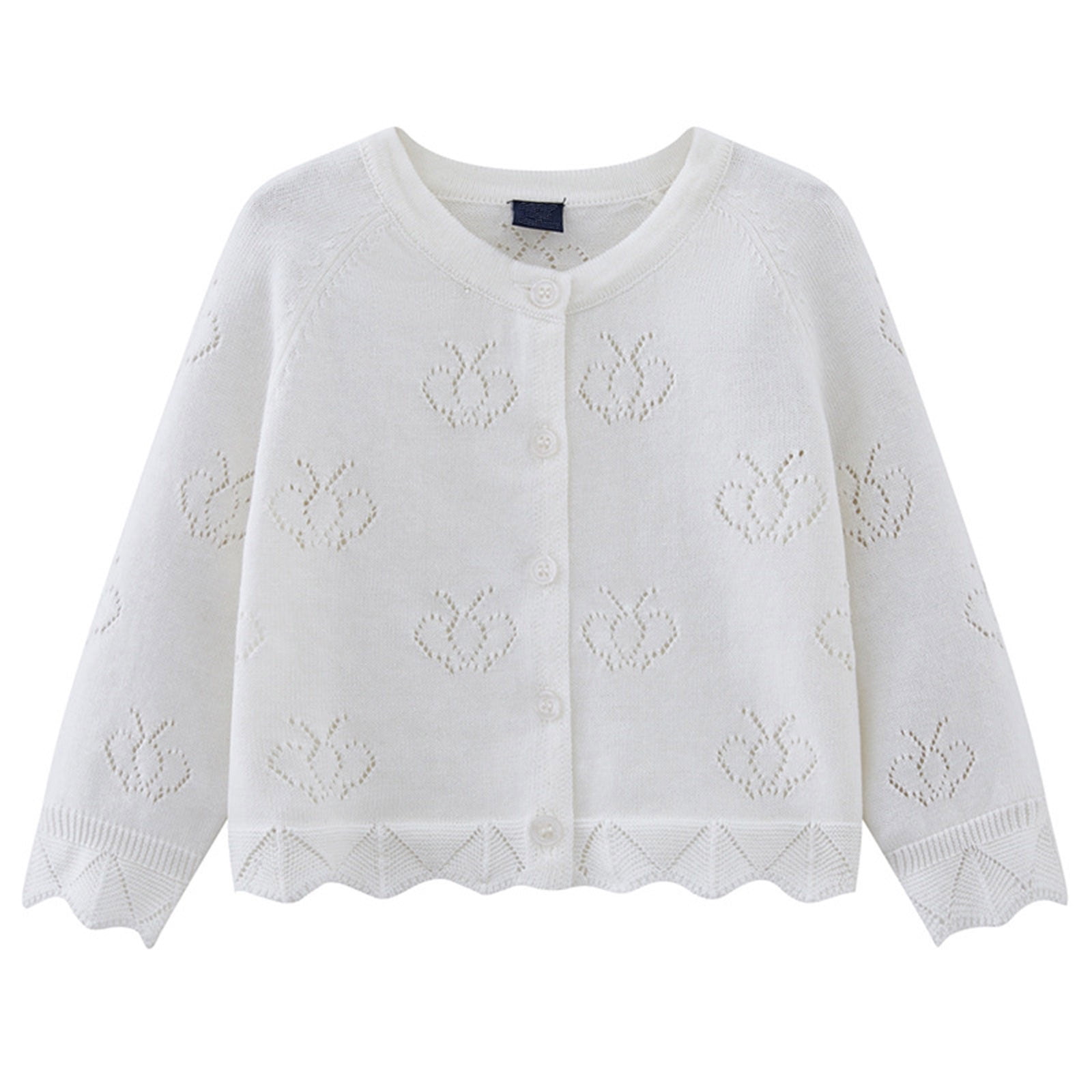 Children's sweater cardigan shawl coat girls knitted sweater main image 1