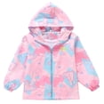 thumbnail image 1 of Shadoumai Girls Lightweight Windbreaker Jacket Spring Casual Outerwear For Kids 4-15 Years Outdoor Sports Coat Daily Wear Back To School Fashion, 1 of 6
