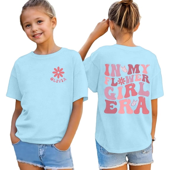 Shadoumai Girls Oversized T Shirts 5t Graphic T-Shirts Crewneck Shirt Short Sleeve T Shirt Top Comfortable Blouse Tops T Shirt for Boys and Girls