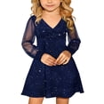 thumbnail image 1 of Shadoumai Girls Size 14 Dresses Cute Print Bow Dress with Straw Hat Set Retro Girls Birthday Outfit Baby Sets Fornewborn Girls Summer Shirt with Pocket for Kids, 1 of 7