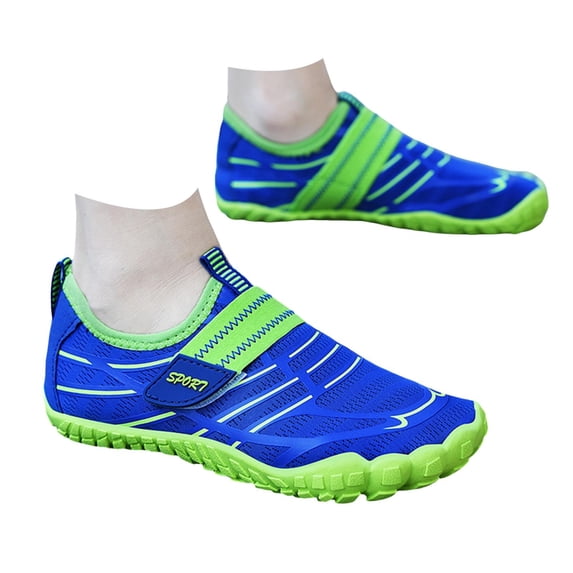 Shadoumai Girls Sneakers Lightweight Water Shoes for Outdoor Play Beach Running Kids Sports Non- Flexible Comfortable Durable Breathable Active Footwear