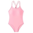 thumbnail image 1 of Shadoumai Girls Sun Protective Long Sleeve Rash Guard Swimsuit With Skirt For Beach Pool Bathing UPF 50+ Swimwear, 1 of 7